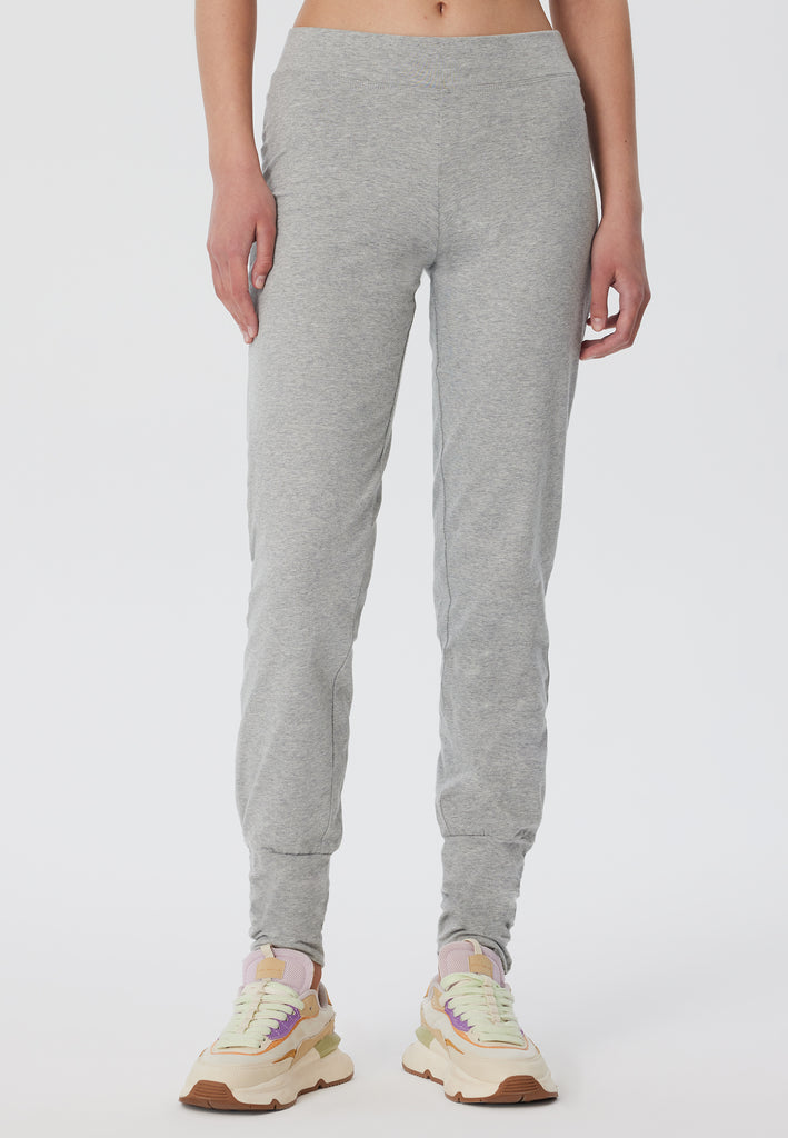 4415G | Women Yoga Pant stretch- Light Grey