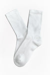 T6000-02 | Unisex Warm Socks - White
