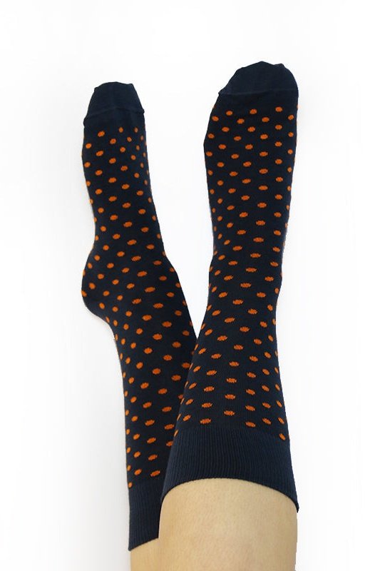 1317 | Socks Indigo/Orange