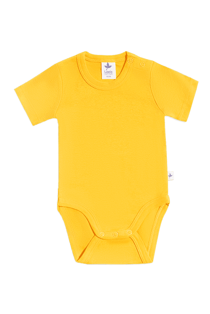 2006SG | Baby Short-Sleeve Body - Yellow