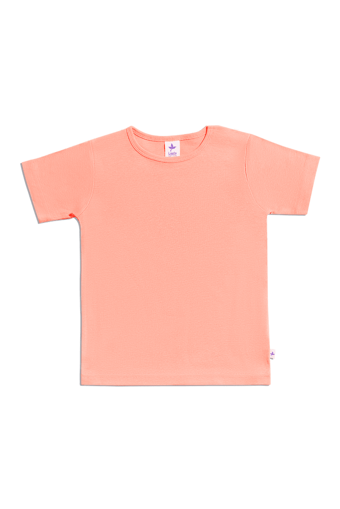 2010A | Kinder Basic Kurzarmshirt - Aprikose