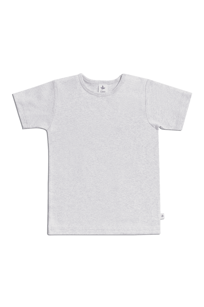 2010GM | Kinder Basic Kurzarmshirt - Grau