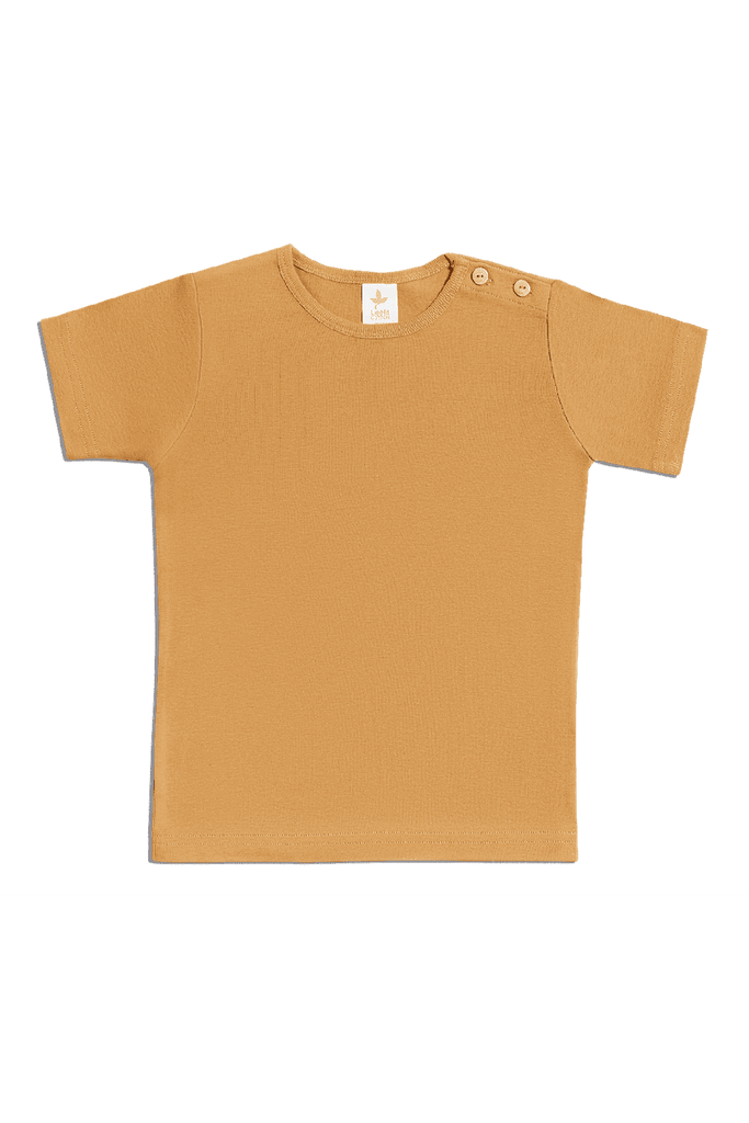 2010IN | Kinder Basic Kurzarmshirt - Ingwer