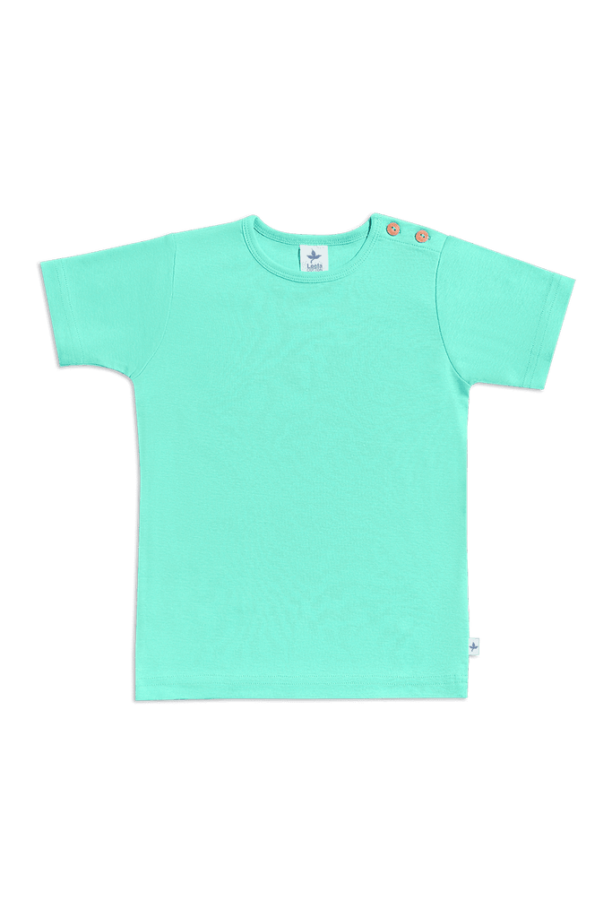 2010T | Kids Basic Short Sleeve - Turquoise