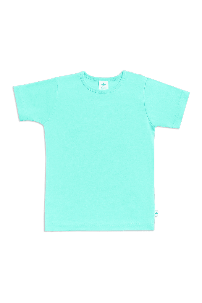 2010T | Kids Basic Short Sleeve - Turquoise