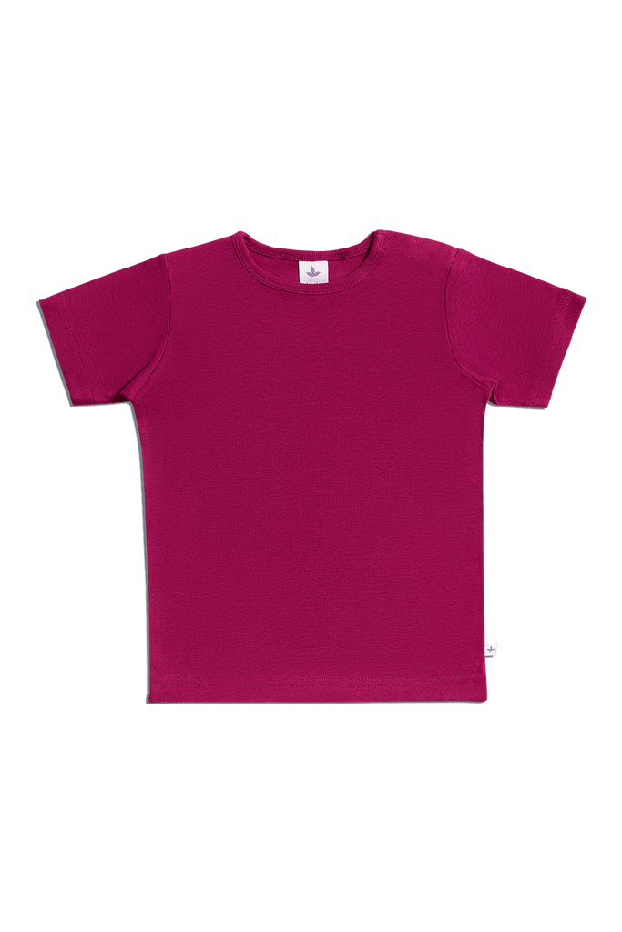 2013 | Kinder Basic Kurzarmshirt - Fuchsia
