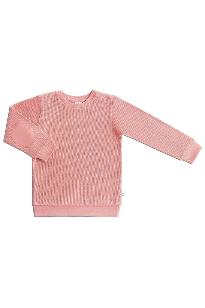 2017 VR | Baby Piqué-Basic Sweatshirt - Rosé