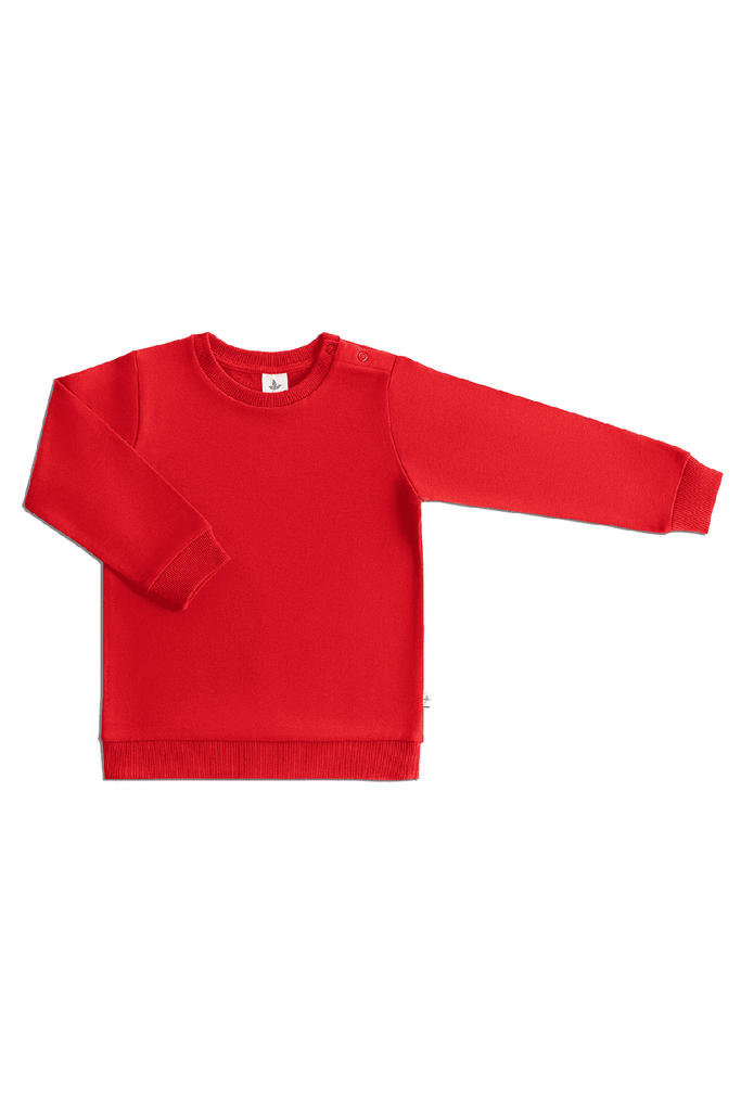 2025ZR | Kinder Sweatshirt - Ziegelrot