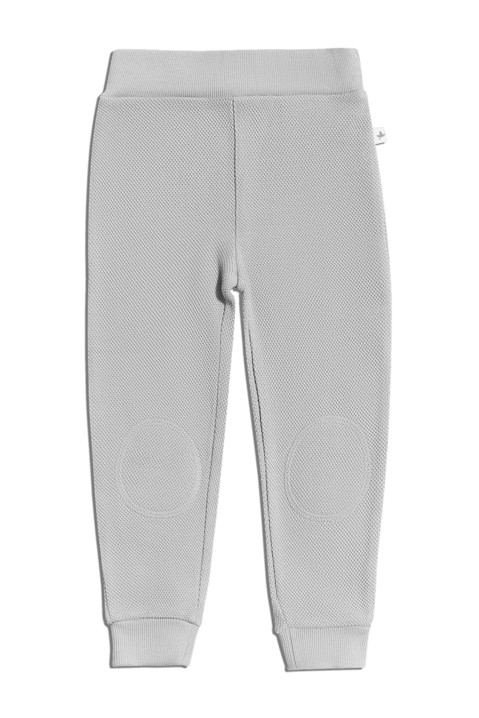 2028 GM | Kids Piqué Pants - Grey