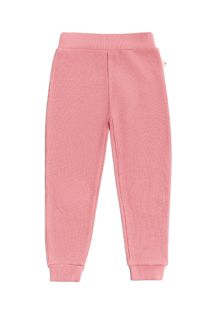 2028 VR | Kids Piqué Pants - Rosé