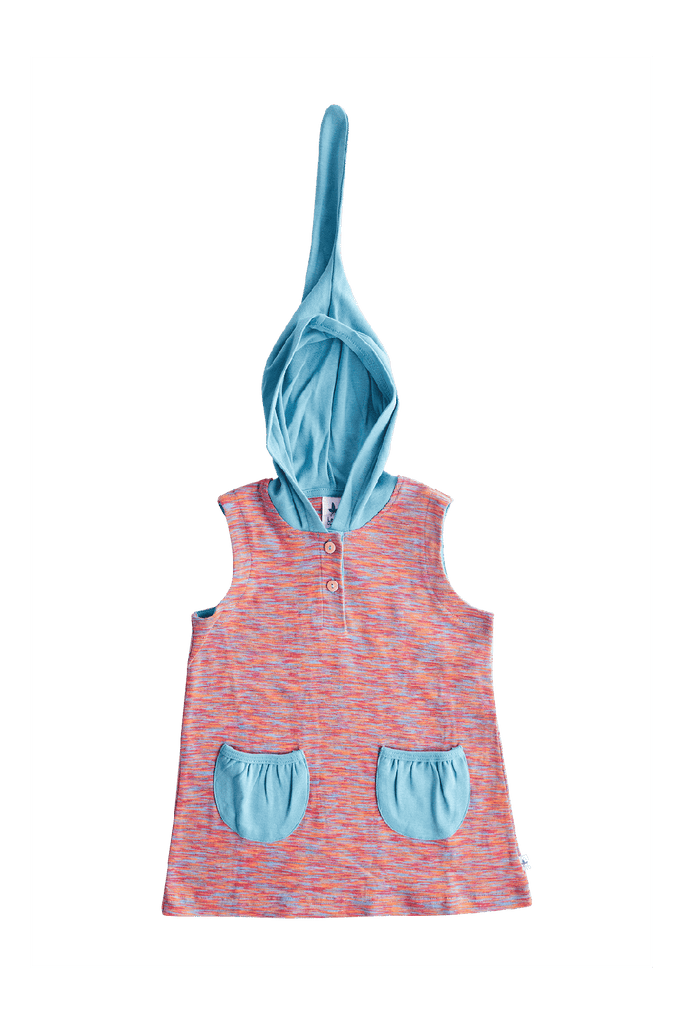 2034 SF | Kids Tunic Dress - Flame
