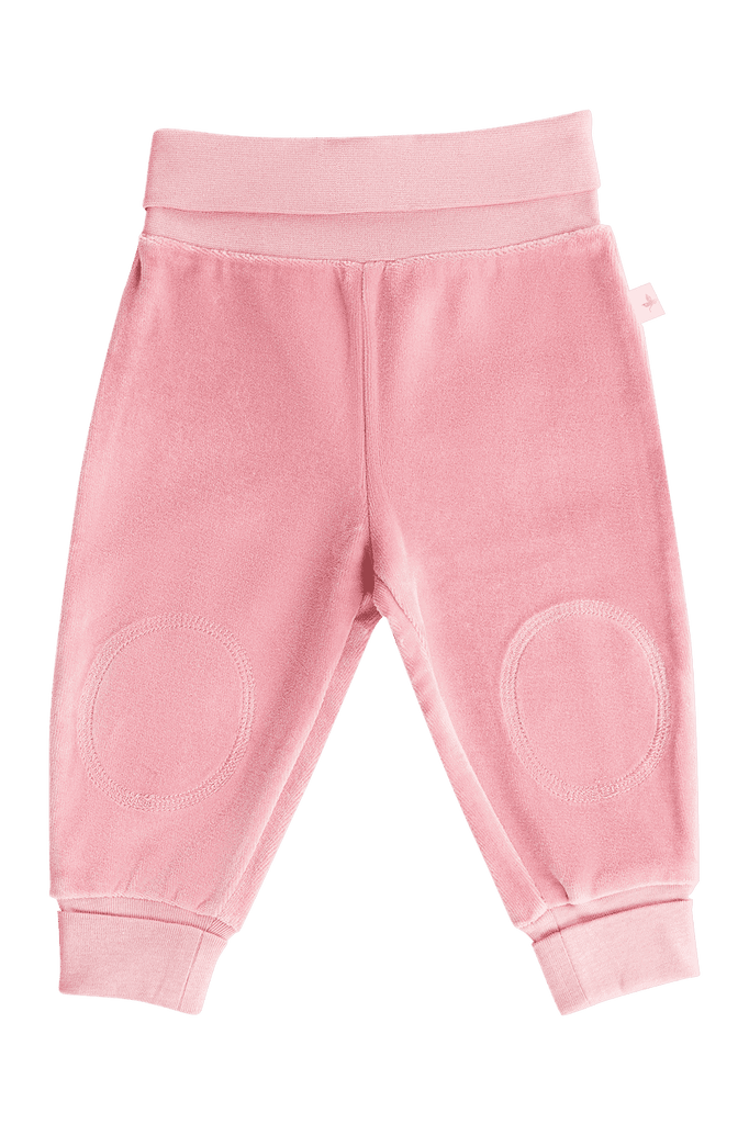 2057 VR | Baby Velvet Pant with extra long waistband - Rosé
