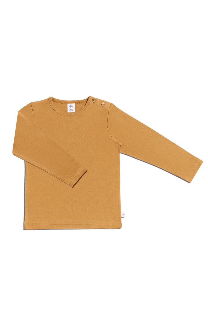 2060 IN | Baby Basic Langarmshirt - Ingwer