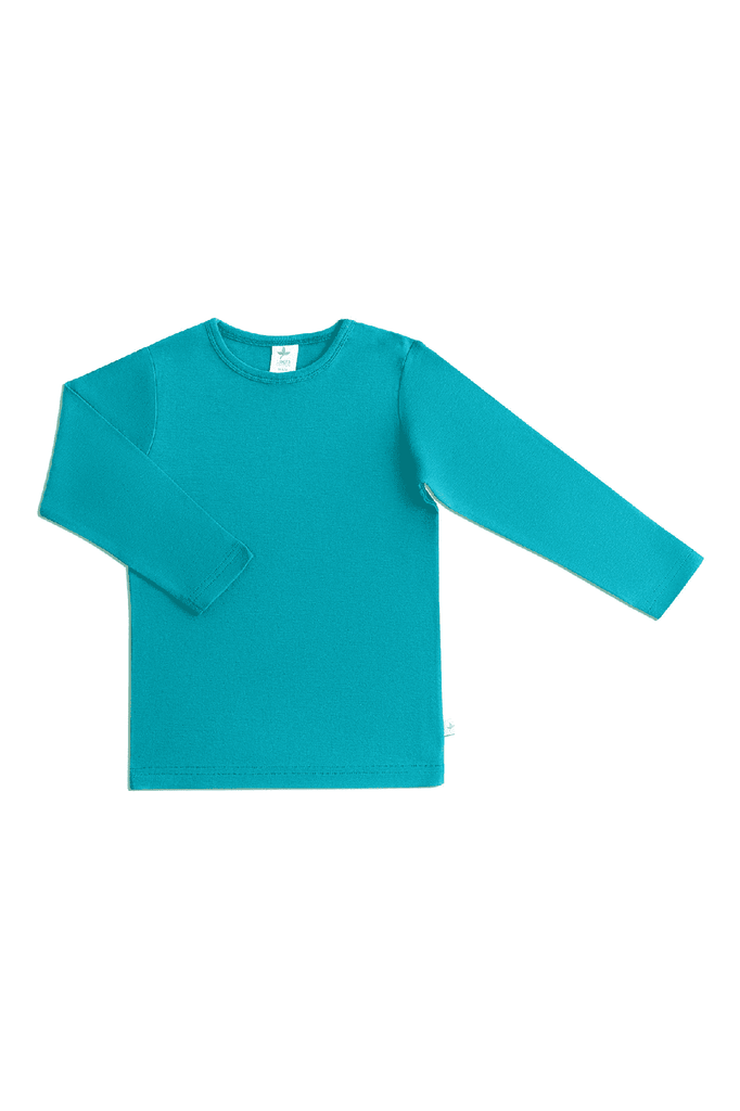 2060 L | Kinder Basic Langarmshirt - Lapis