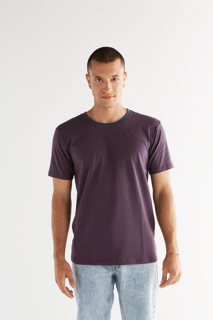 2218-056 | Men Basic T-Shirt - indigo