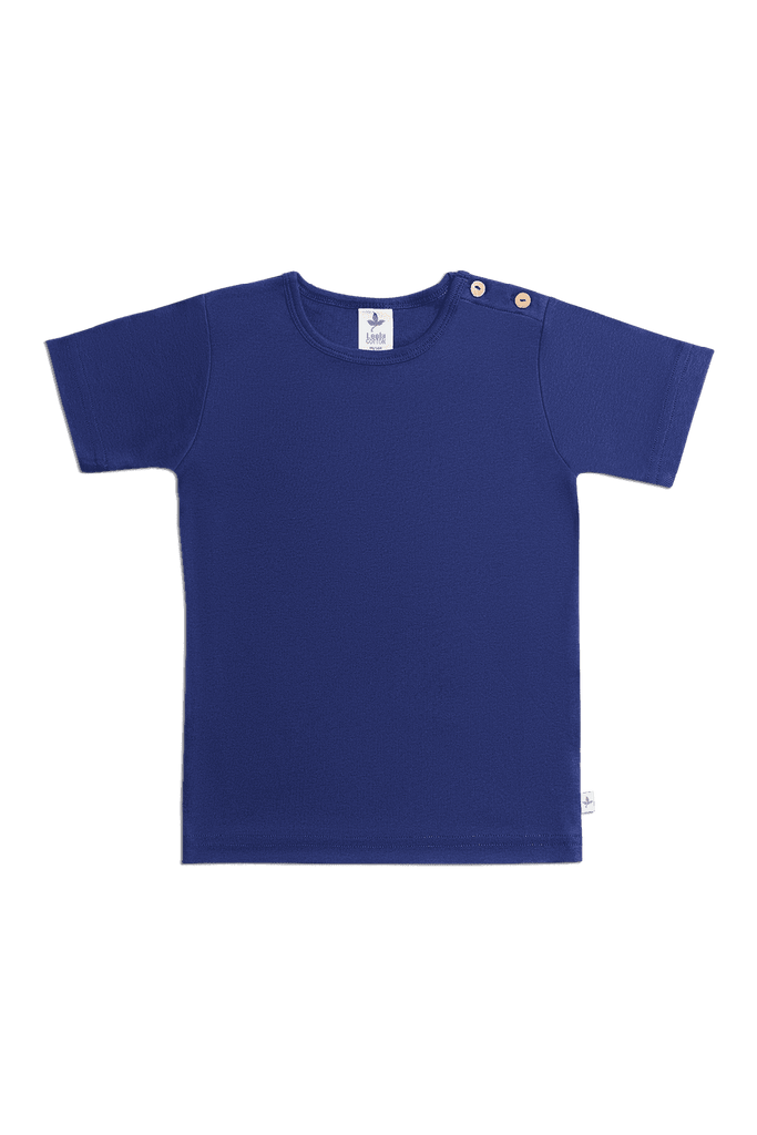 2245 | Baby Basic Kurzarmshirt - Dunkelblau