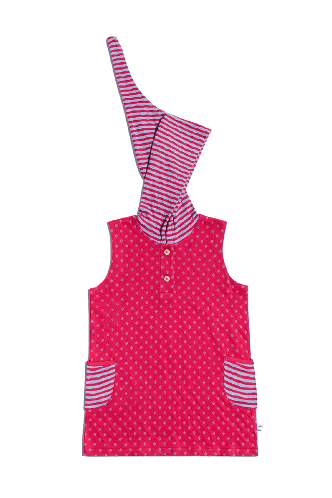 2274 |  Baby Tunic Dress - Persian Red