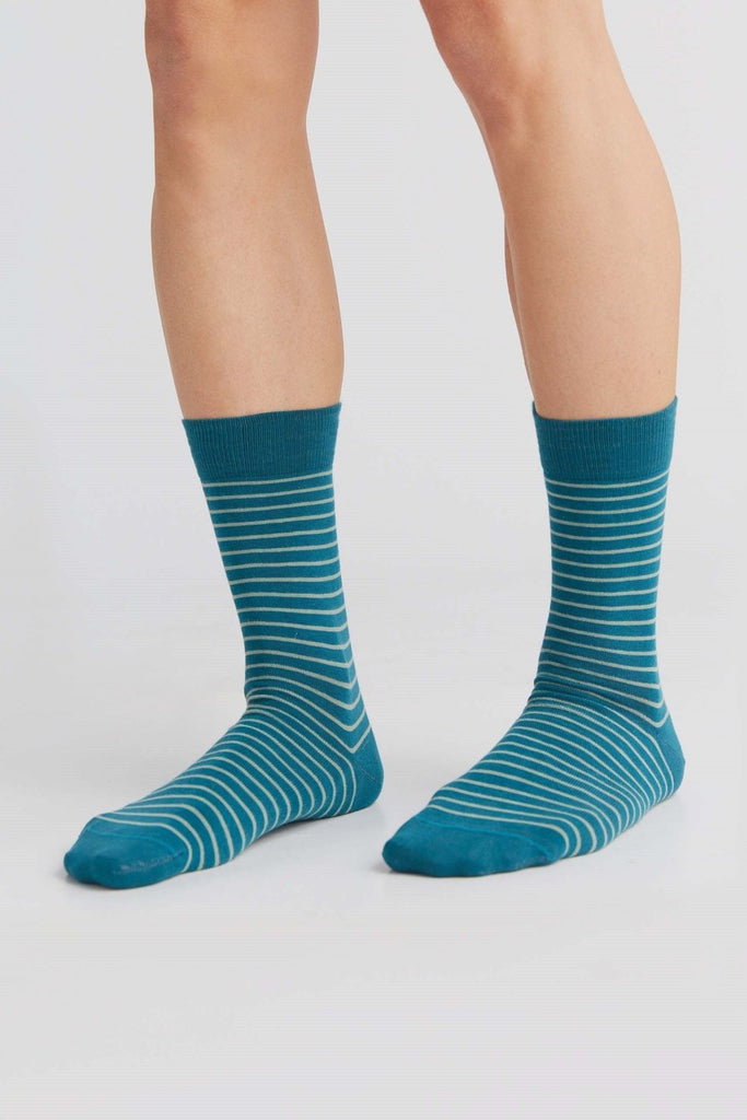 2310 | Stockings Teal/frost Green