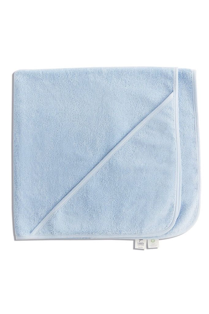 2400T | Baby Bath Towel - Light Blue
