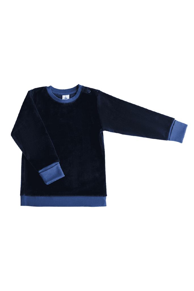 2477 AB | Baby Nickysweatshirt - Nachtblau