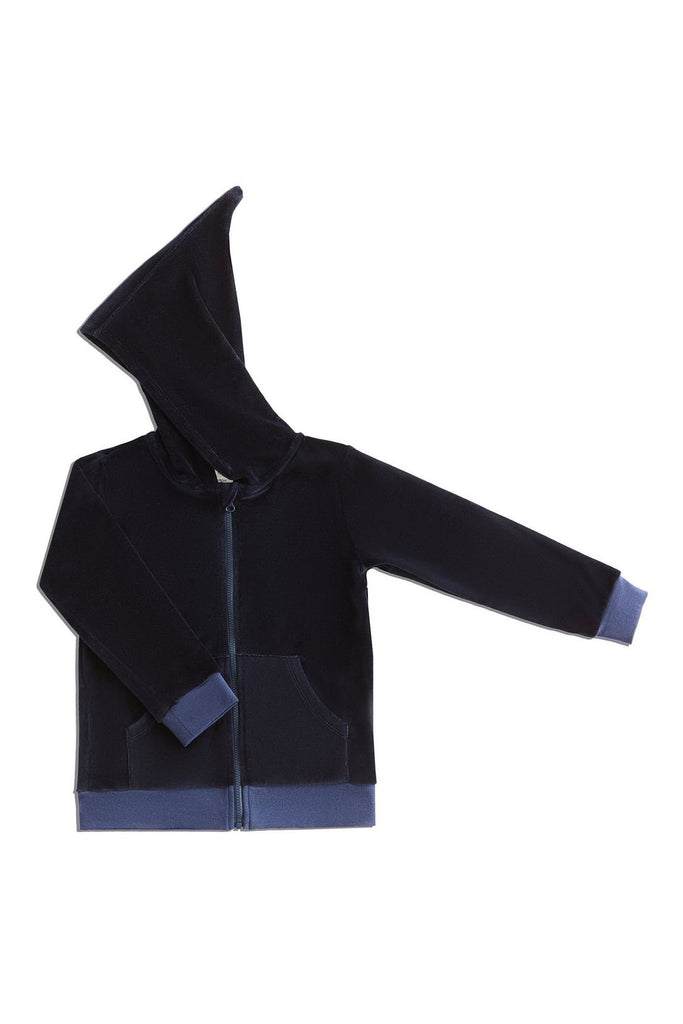 2694 AB | Kids Jacket with pointed hood - Night blue