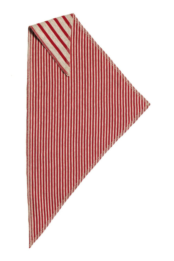 2853BR/4 | Triangular Scarf (4-Pack) - Brick-Red-Beige-Melange