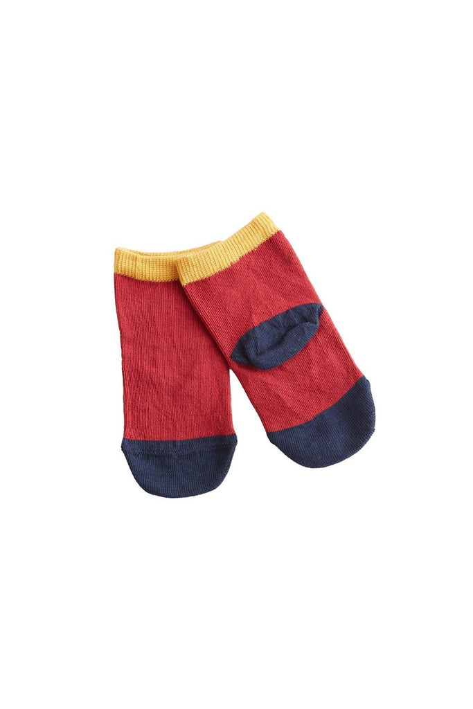 3311 | Kids Socks - Cherry Red (6 Pack)
