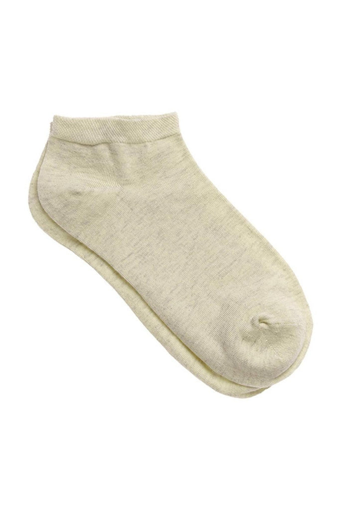 R-1111-03 | Unisex sneaker socks - beige melange (pack of 6)
