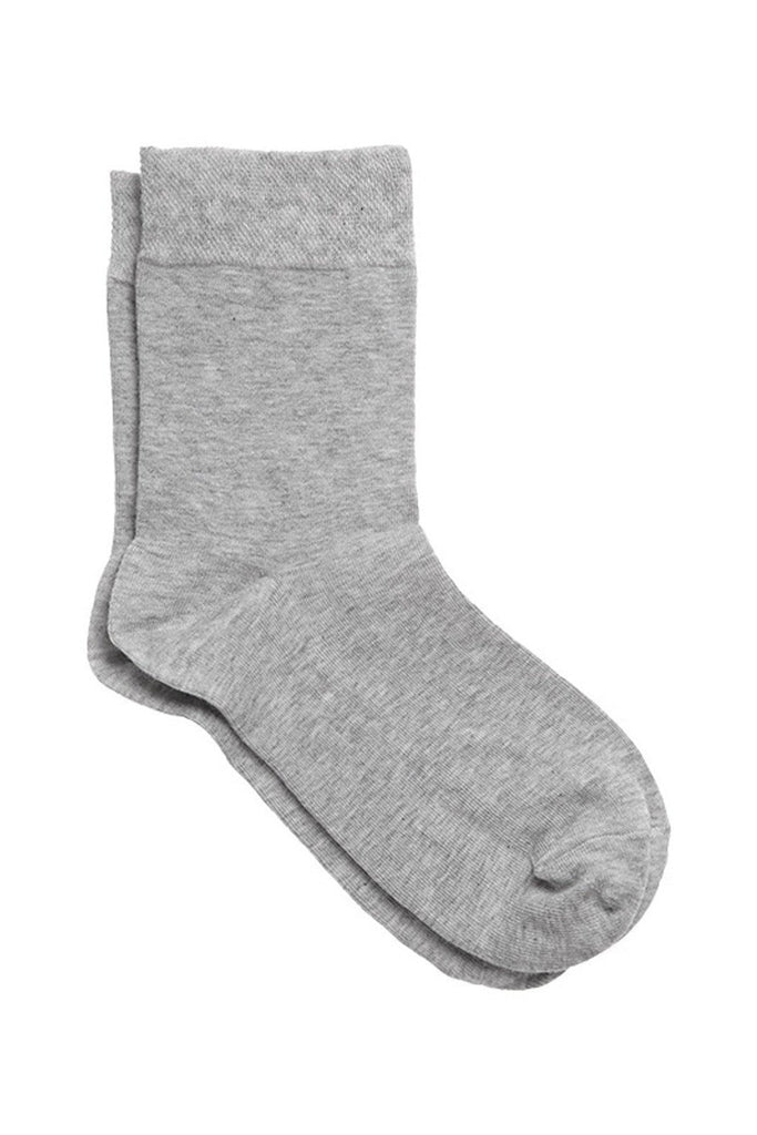 R-1111-06 | Unisex Socks (6 Pack) - Light Gray 