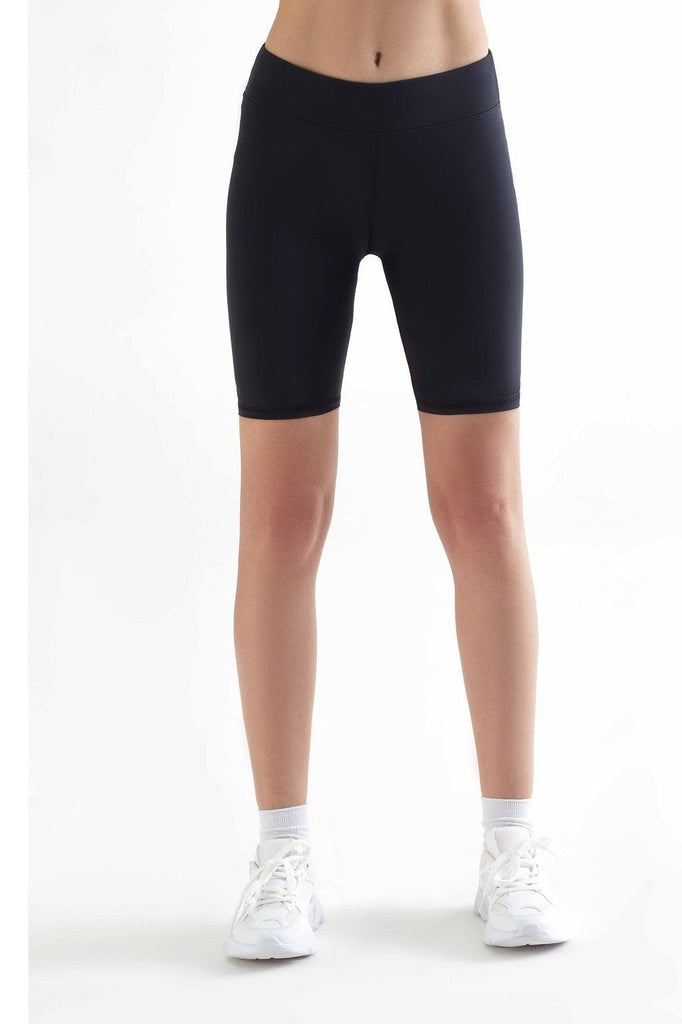 T1330-01 | Women Cycling Tights  recycled - Black