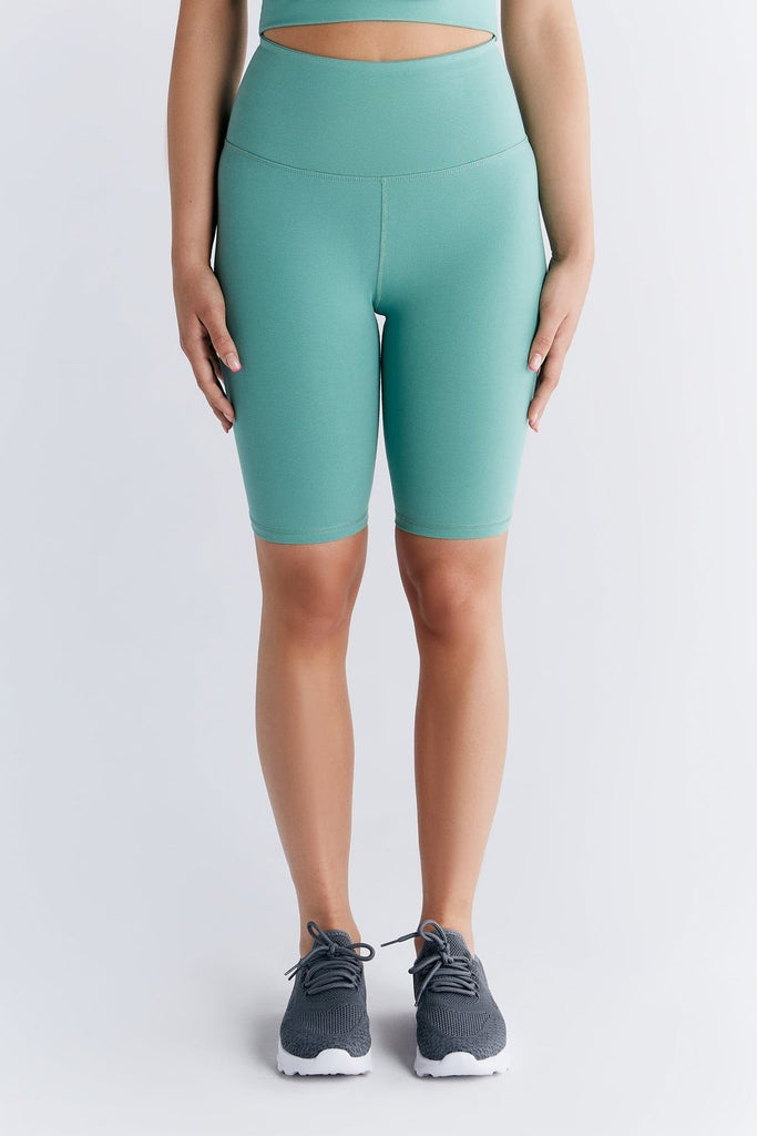 T1331-30 | Women's Fit Shorts - Malachite Green