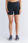 T1332-01 | Women's Fit Mini Shorts - Black
